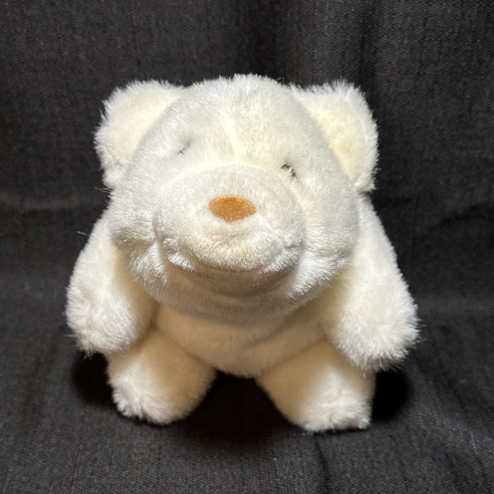 Gund SNUFFLES Tan Plush Teddy Bear 6" Stuffed Animal Lovey Toy 1980 Vintage